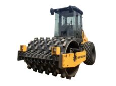 Rolo compactador e motoniveladora são novidades para o mercado de construção