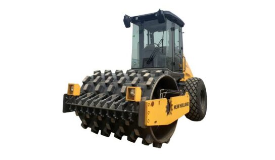 Rolo compactador e motoniveladora são novidades para o mercado de construção