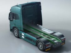 Aço livre de fósseis é usado em caminhão articulado