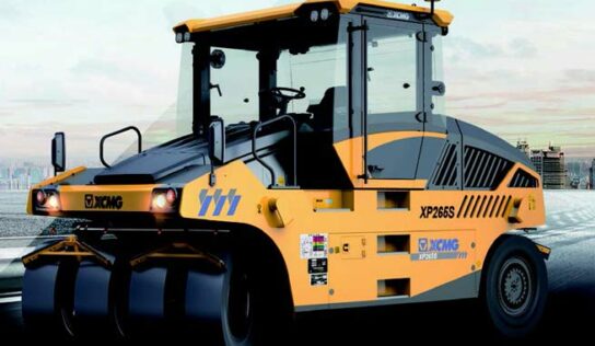 Rolo Pneumático com peso operacional de até 26,3 t