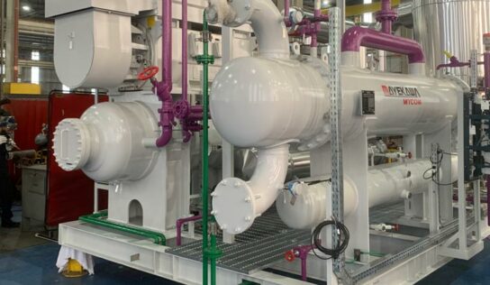 Sistema para armazenamento e transferência de gás mantém amônia em baixa temperatura