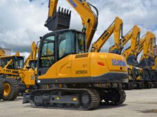 Lançada escavadeira com motor de 60HP para construção de pequena escala