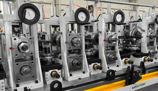 Novas máquinas formadoras de tubos