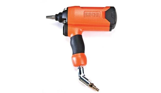 Aplicadora pneumática para fixadores com impacto preciso em metais