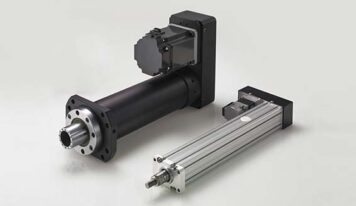 Atuador elétrico para prensas com fuso de esferas: mais duas opções no mercado