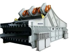 Peneira Excêntrica Inclinada mantém constante a força G