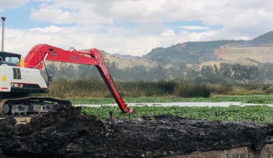 Escavadeiras Link-Belt operam em obras especiais na América Latina