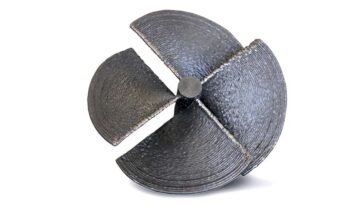 Criado hub de peças 3D para a indústria em arame de aço