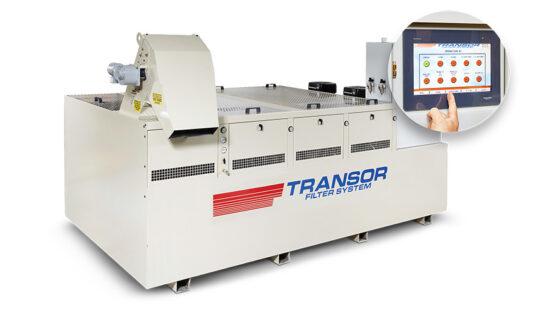 Transorfilter: óleo de corte microfiltrado e com temperatura controlada