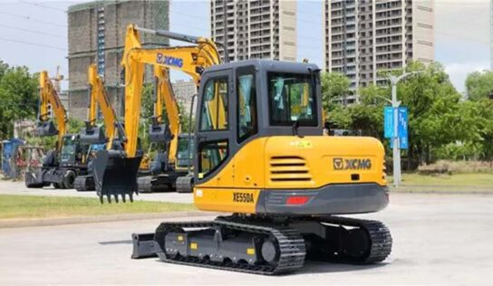 Mini escavadeira da XCMG chega ao mercado brasileiro