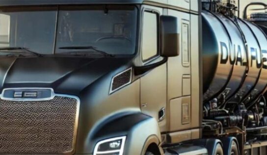 Colaboração para desenvolver caminhões bicombustíveis de grande porte