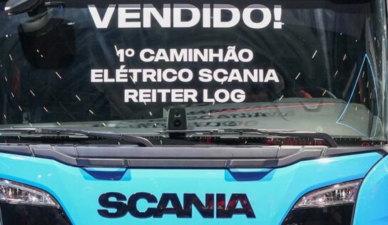 Scania consolida venda do primeiro caminhão elétrico