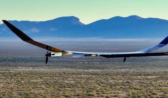 Aeronave solar atinge novo marco em testes na estratosfera