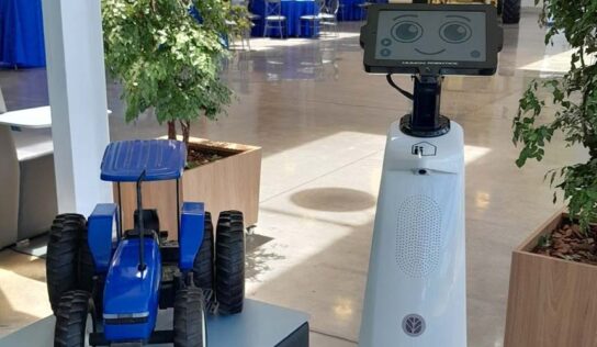Robô auxilia operadores de máquinas agrícolas sem uso de internet