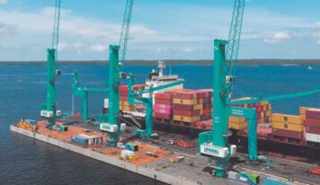 R$ 180 mi dobrarão o número de guindastes elétricos do porto de Manaus