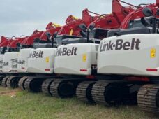 Link-Belt Excavators celebra a marca de mil escavadeiras vendidas no Brasil