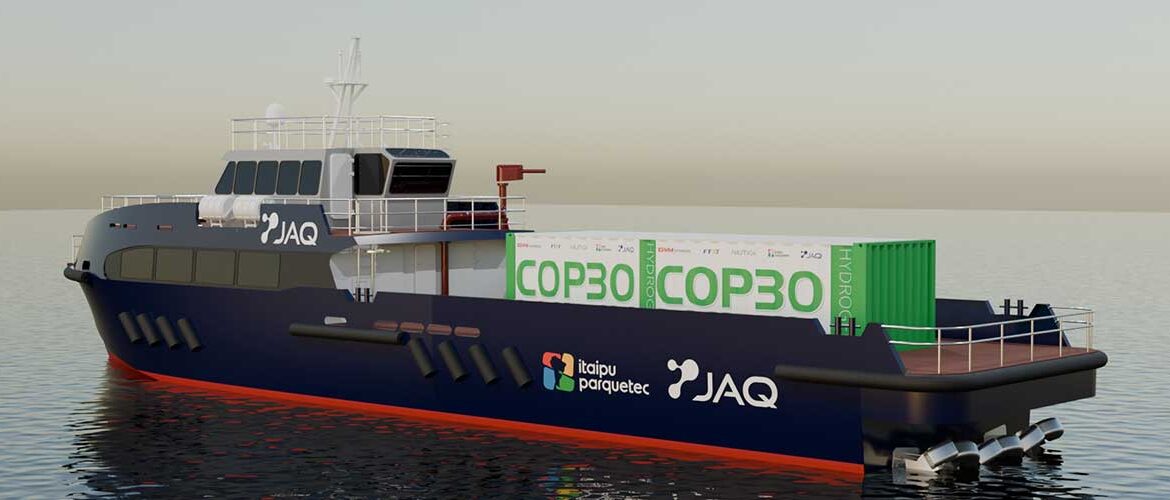 Primeiras embarcações a hidrogênio do mundo serão apresentadas oficialmente na COP30