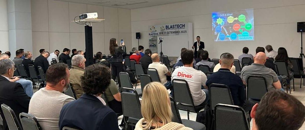 BLASTECH 2025 encerra com auditório cheio e agenda técnica de alto nível