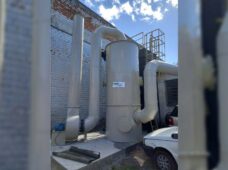 Torre de lavagem de gases da KS contam com três estágios sequenciais