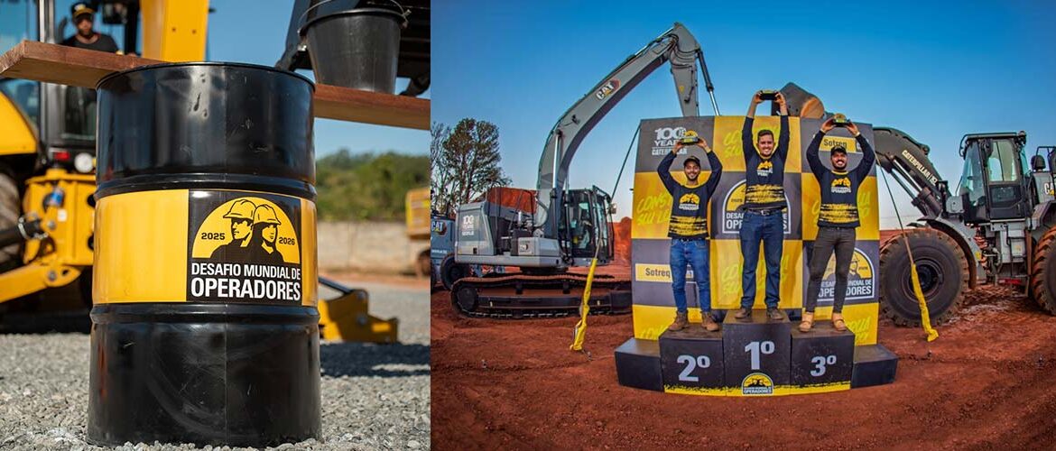 Piauiense Luanderson de Sousa é o grande vencedor do Desafio Mundial dos Operadores Cat