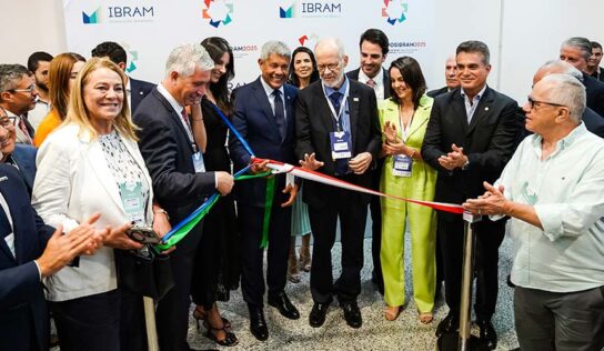 Exposibram 2025 soma 400 estandes e cinco palcos com painéis simultâneos sobre setor mineral em Salvador