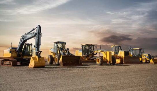 Fabricante de máquinas da linha amarela mais do que dobra pontos de venda
