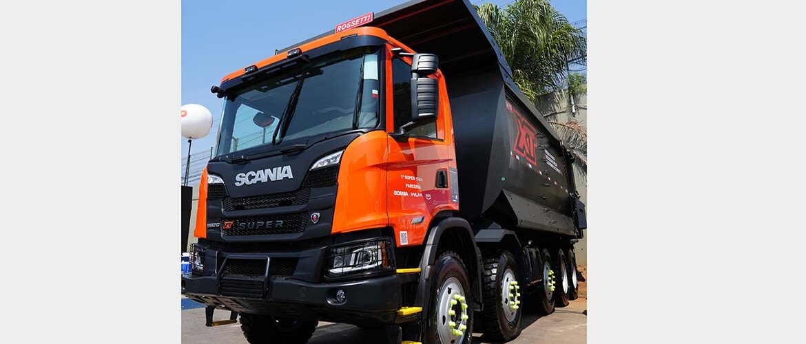 Scania fabrica caminhões com foco na produtividade das mineradoras