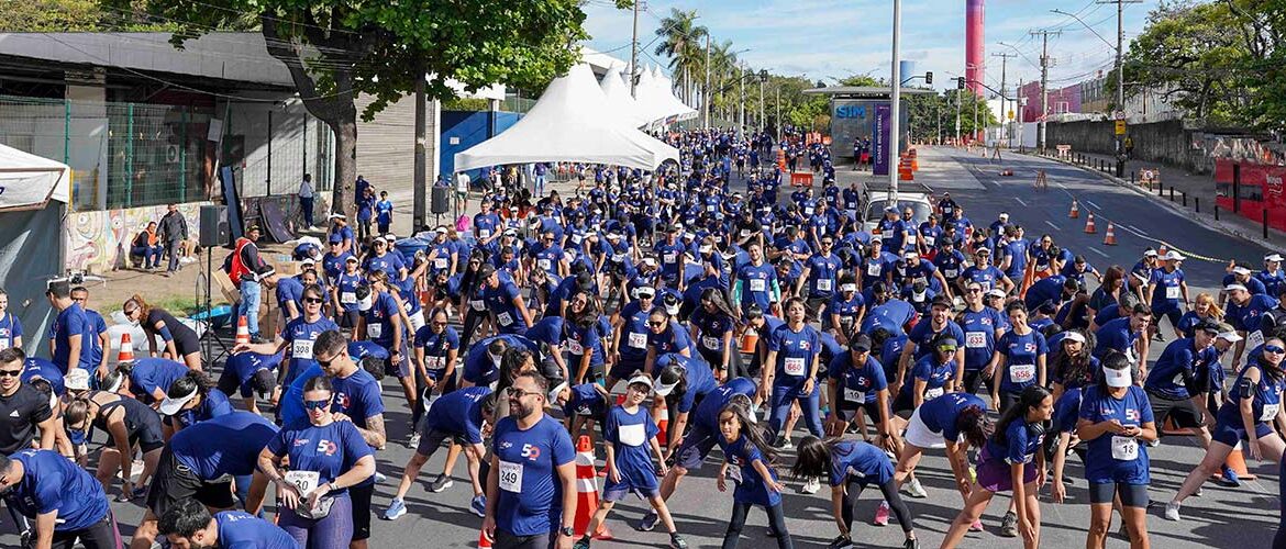 Belgo Arames celebra 50 anos com corrida e caminhada em Contagem