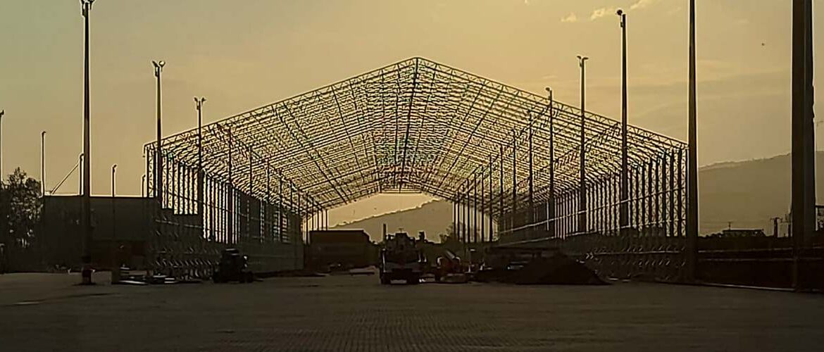 Iniciada implantação do maior galpão lonado da América Latina