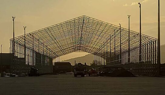 Iniciada implantação do maior galpão lonado da América Latina