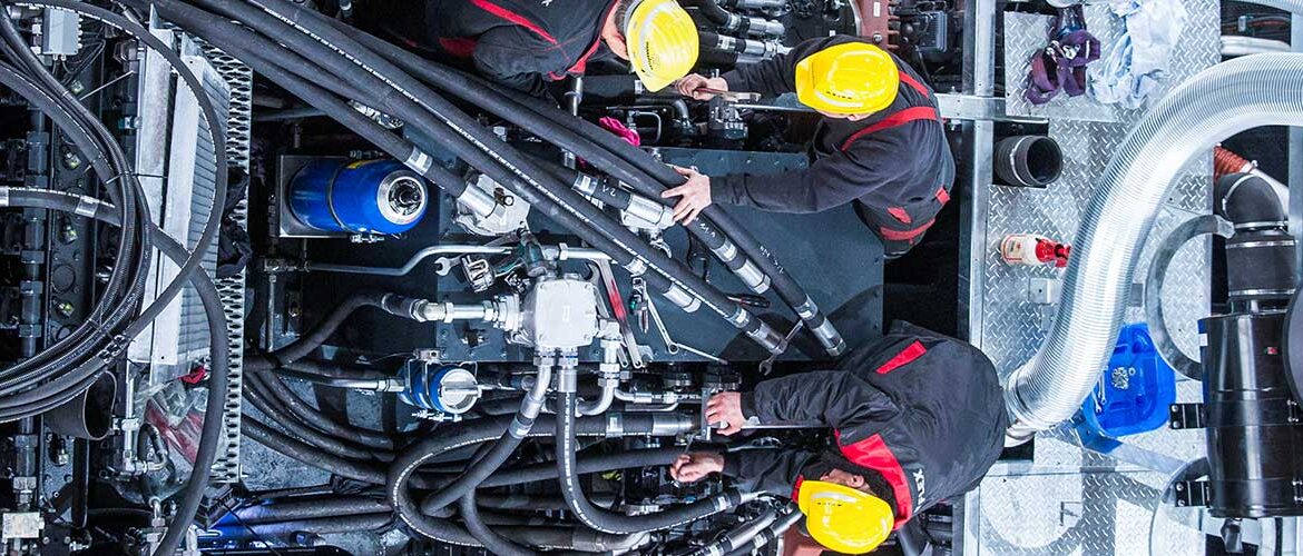 Tecnologia hidráulica 360° reduz paradas e AMPLIA produtividade