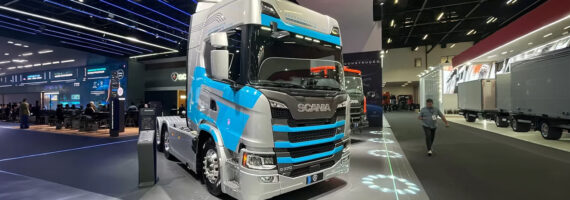 Atvos firma parceria com Scania para frota logística movida a biometano 