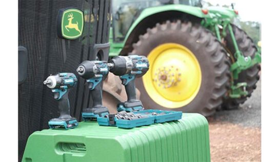 John Deere e Makita se unem para fornecer ferramentas elétricas e a bateria