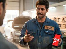 João é o assistente de voz proprietária com IA voltado a mecânicos