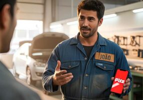 João é o assistente de voz proprietária com IA voltado a mecânicos