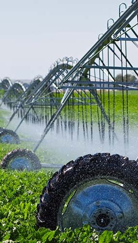 Irrigação: ferramenta estruturante