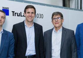 Trumpf reforça presença no mercado com visita de lideranças globais