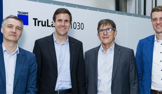 Trumpf reforça presença no mercado com visita de lideranças globais