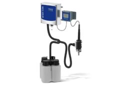 Sistema automatizado limpa e calibra sensores de pH, reduzindo manutenção