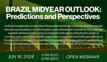 Especialistas que passaram pelo FMI, Banco Mundial e governo dos EUA analisam cenários para o Brasil em webinar