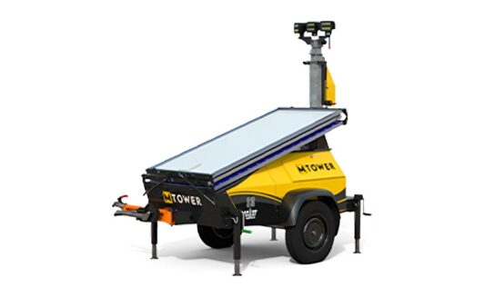 Torres móveis contribuem para conectividade e iluminação