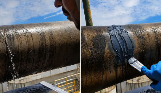 Quimatic lança Plasteel Extreme Fix, solda a frio para reparos em superfícies úmidas, submersas ou oleosas
