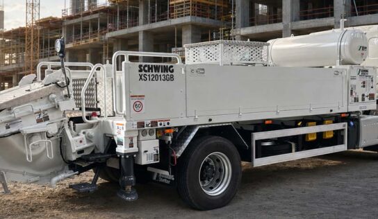 SCHWING Stetter lança tecnologias para bombeamento e transporte de concreto