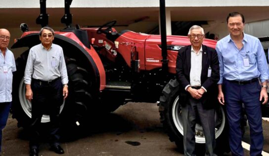 YANMAR apoia preservação da cultura japonesa e doa trator ao Bunkyo